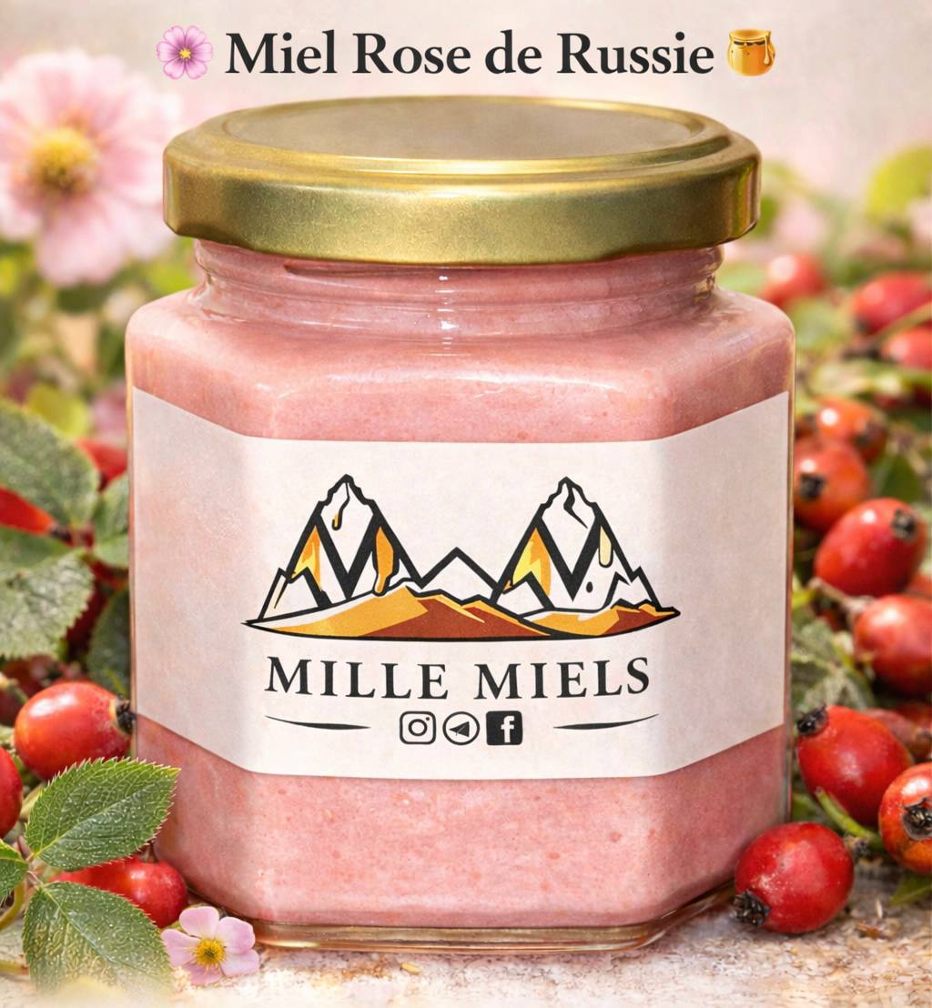 🌸 Miel Rose de Russie 🍯